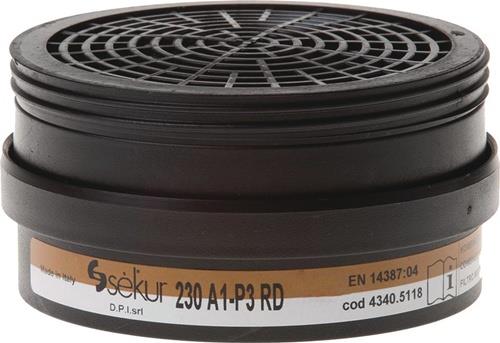 EKASTU Kombinationsfilter 230 A1-P3 f.2 St./Btl.EKASTU