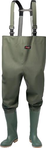 PROMAT Wathose Gr.46 olivgrün PVC auf Polyester-Trägergewebe PROMAT Wathose Gr.46 olivgrün PVC auf Polyester-Trägergewebe