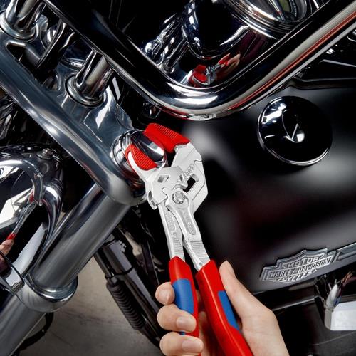 KNIPEX Zangenschlüssel L.250mm Spann-W.52mm verchr.Mehrkomp.-Hülle KNIPEX