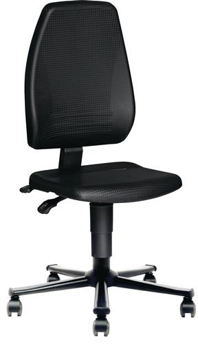 TECWERK Arbeitsdrehstuhl Rl.Integralschaum schwarz 440-620mm TECWERK