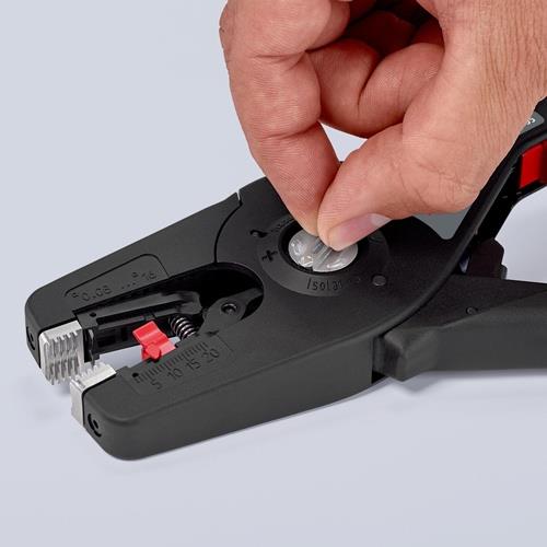 KNIPEX Automatikabisolierzange PreciStrip16 L.195mm 0,08-16 (AWG 28-5) mm² KNIPEX