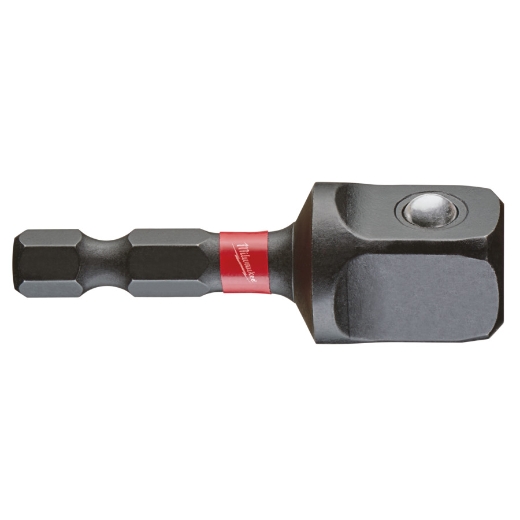 MILWAUKEE Adapter 1/4"Hex auf 1/2" Vierkant SHOCK.