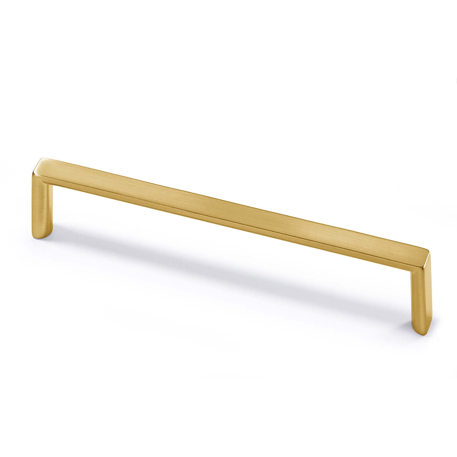 HETTICH Griff Baldone, Bohrabstand 160 mm, L 168 mm, B 11 mm, H 26 mm, Gold Optik matt gebürstet, 9347587