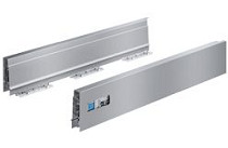 HETTICH Zarge InnoTech Atira, NL 350 mm / 70 mm, rechts, silber, 9194395