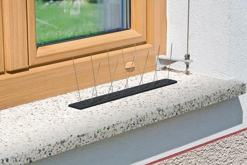 WINDHAGER Vogel- u.Taubenabwehr Starter Set Schutz b.1 m,36 Spikes Ku.WINDHAGER