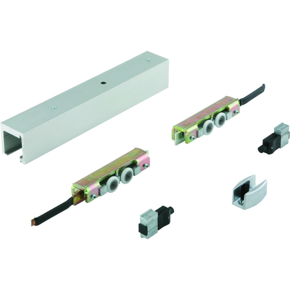 DORMA GLAS Schiebetürbeschlag AGILE 50 07.410, Aluminium