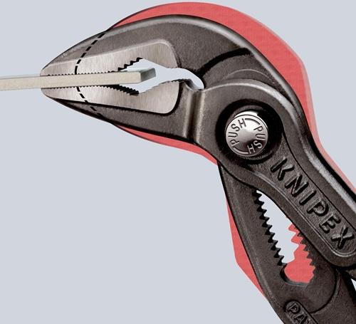 KNIPEX Wasserpumpenzange Cobra® ES L.250mm Spann-W.42mm pol.Ku.-Überzug KNIPEX