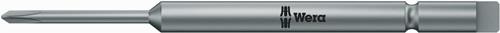 WERA Bit 851/9 C 851/9 C 1/4 Zoll PH 000 L.44mm hart,m.Halfmoon-Antrieb WERA