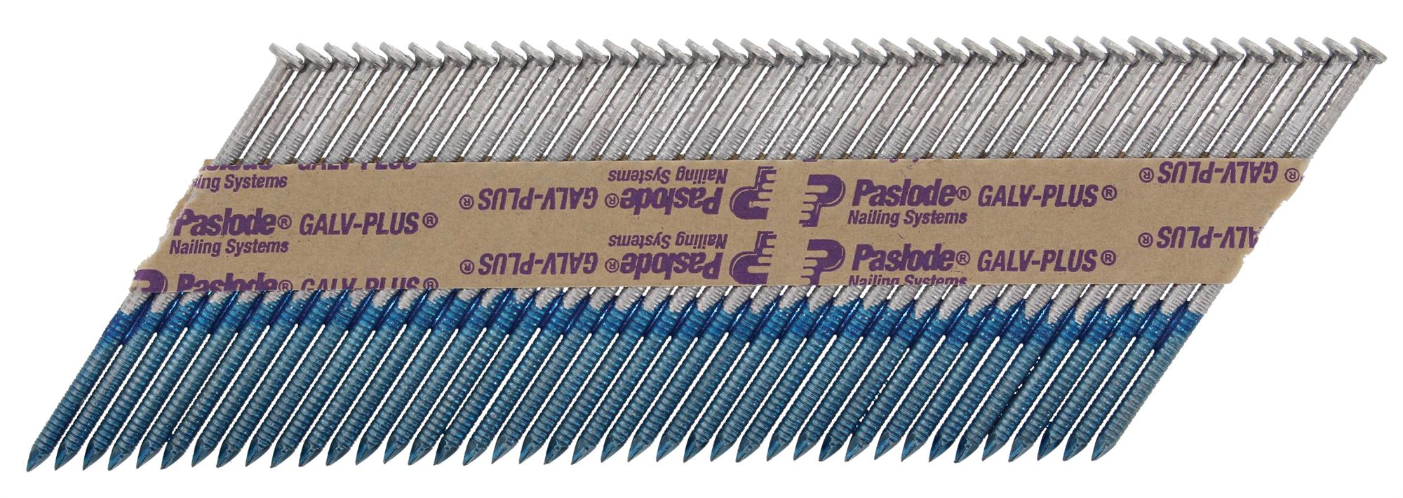 PASLODE Impulse Pack Streifennägel 34° IM90 2,8x63, RS GalvPlus, papiergebunden