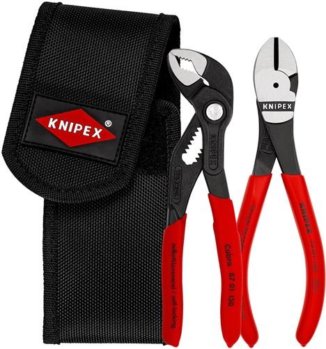 KNIPEX Zangensatz Minis Inh.2tlg.Gürteltasche 390g