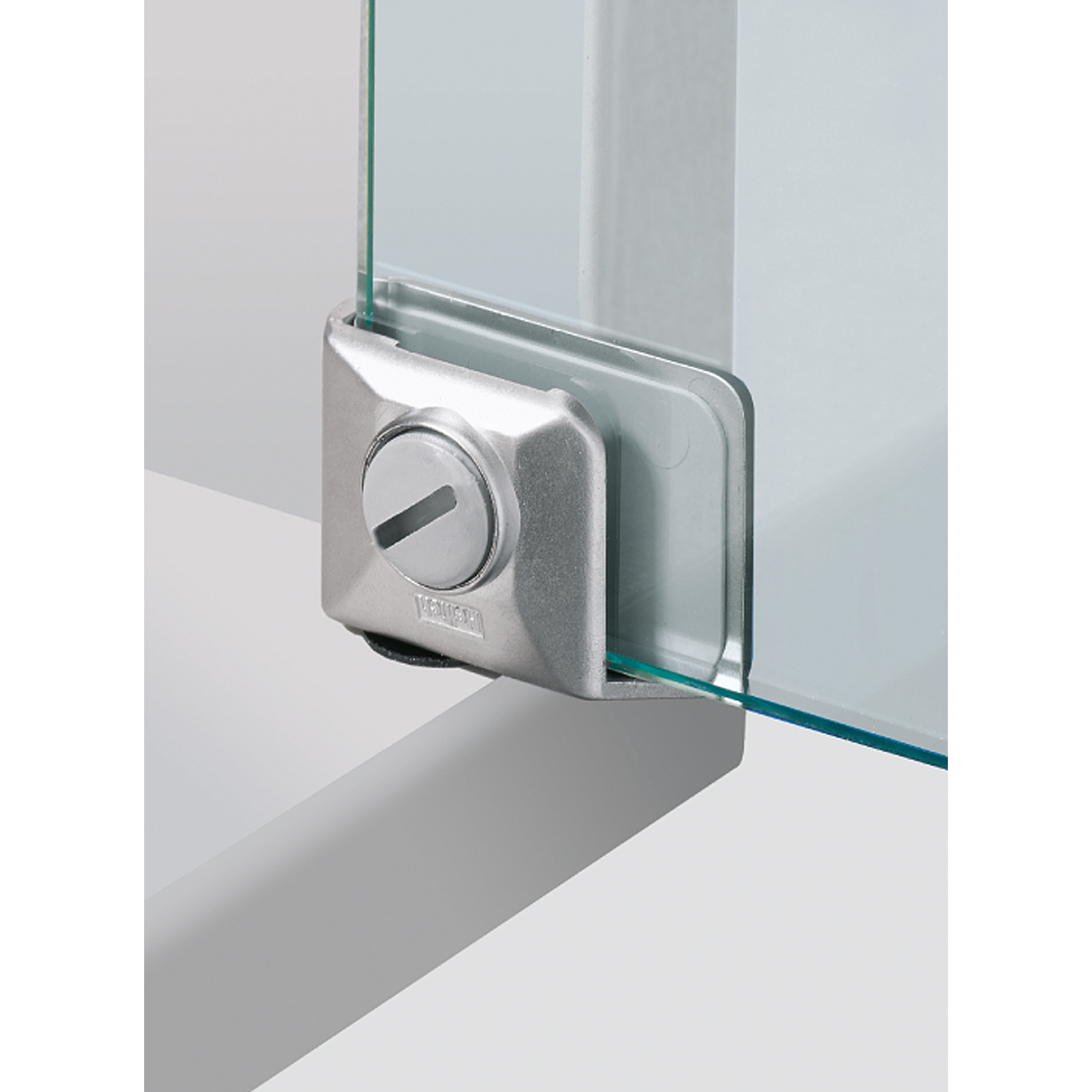 HETTICH Glastürscharnier ET 150, vernickelt, matt, 20870
