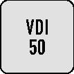 PROMAT Aufnahme VDI50 z.Montagesystem PROMAT