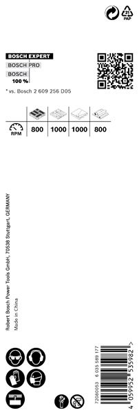 BOSCH EXPERT Construction Material Lochsäge, 20 x 60 mm. Für Dreh- und Schlagbohrer