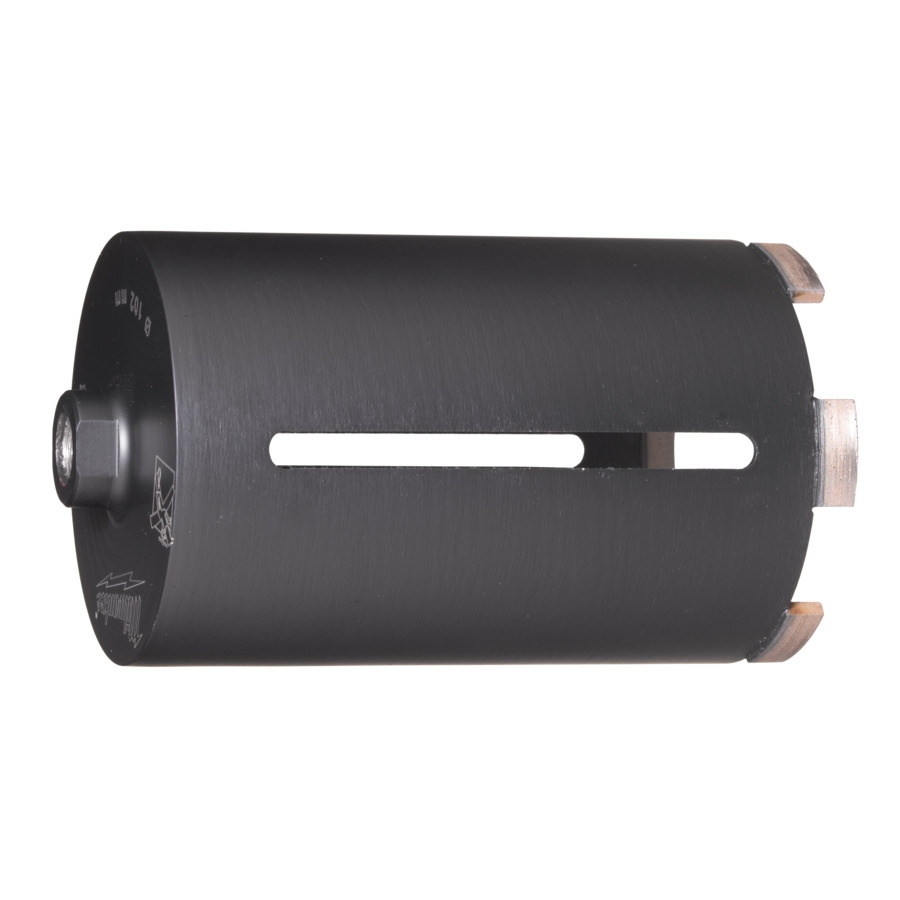 MILWAUKEE DCH 102 x 180 mm / M16 Diamant-Trockenbohrkrone DCH 150 Hart