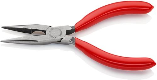 KNIPEX Flachrundzange L.140mm flach/rund ger.pol.Ku.-Überzug KNIPEX