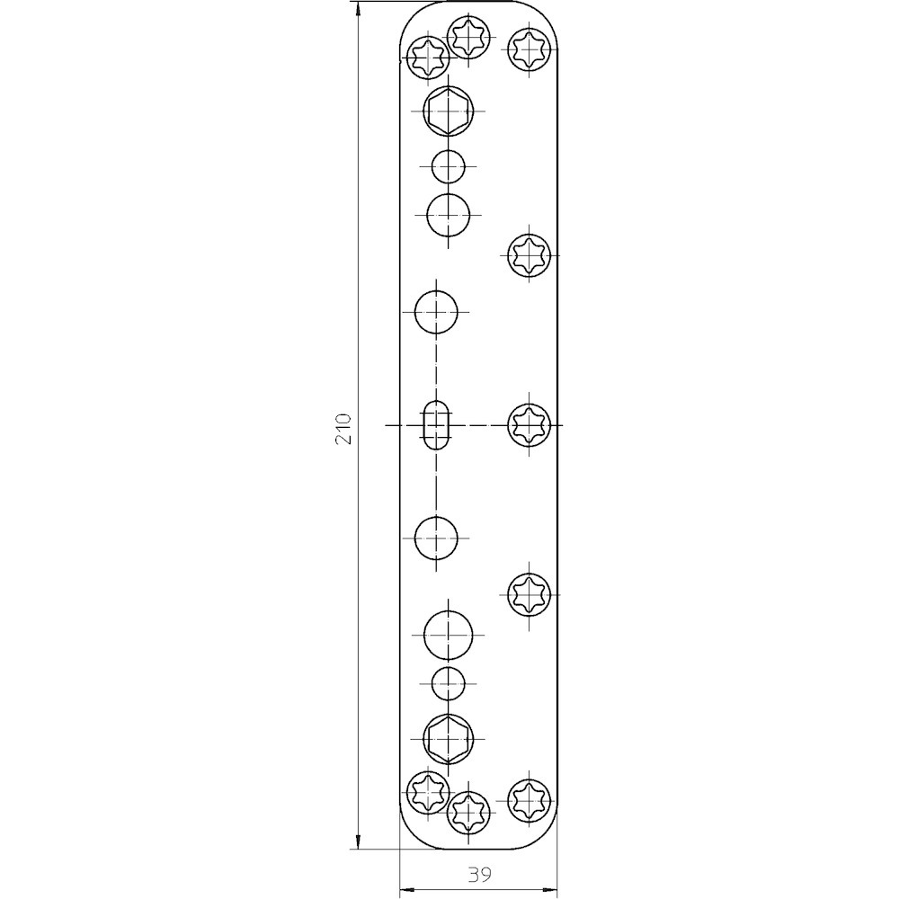 SIMONSWERK Abdeckplatte für Aufnahmeelement VARIANT® VX 2590 N