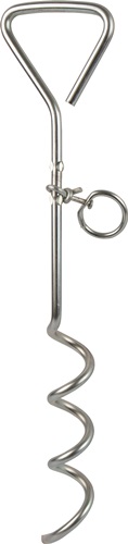 WINDHAGER Spiralhering verzinktes Metall L.41cm WINDHAGER