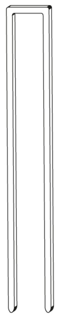 BECK Q-Klammer 50 mm C-Spitze verzinkt