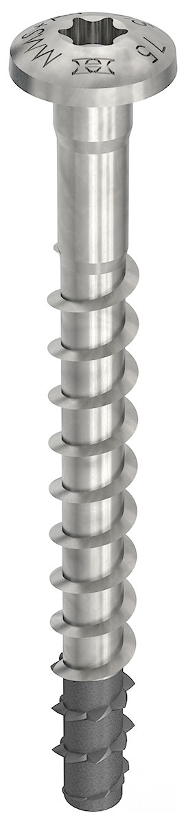 HECO MULTI-MONTI-plus P A4 7,5 x 55, Panhead, Rundkopf, T-Drive, blank, Spitze phosphatiert