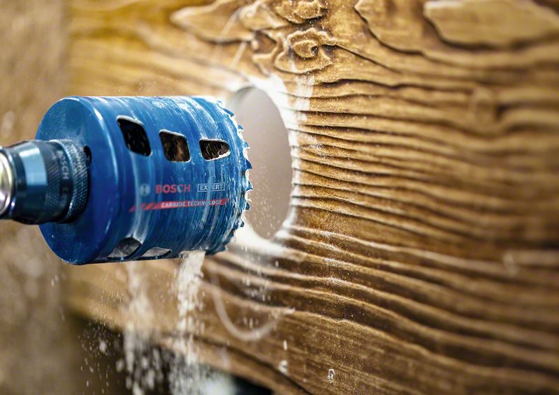 BOSCH EXPERT Tough Material Lochsäge, 54 x 60 mm. Für Dreh- und Schlagbohrer