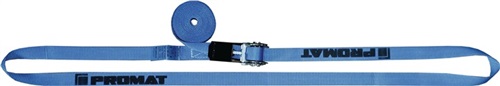 PROMAT Zurrgurt DIN EN 12195-2 L.6m B.25mm m.Ratsche LC U 800 daN PROMAT
