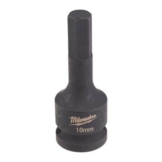 MILWAUKEE Hex 10 / 67 mm SHOCKWAVE Kraft-Biteinsatz 1/2"
