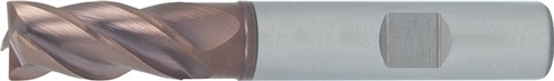 PROMAT Schaftfräser DIN 6527L TypN D.4mm Einsatz-L.18mm VHM TiAlN HB Z.4 lang PROMAT