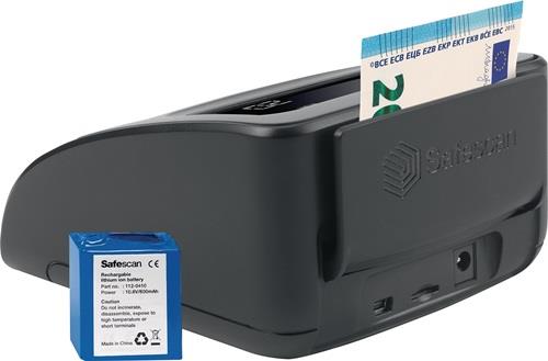 Geldscheinprüfer 155-SG2 geeignet f.EUR,CHF,GBP,SEK,NOK,DKK Netzt.u.QIG SAFESCAN