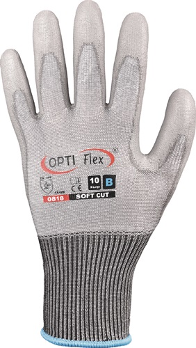 Handschuh SOFT CUT grau EN 420/EN 388 PSA II OPTIFLEX
