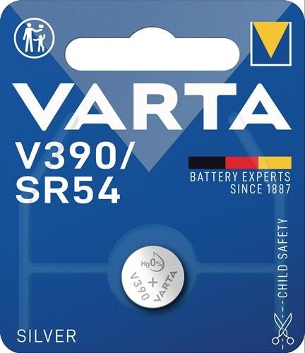 VARTA Knopfzelle Electronics 1,55 V 59 mAh SR54 11,6x3,1mm VARTA