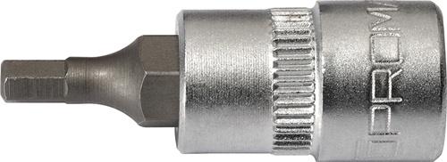Steckschlüsseleinsatz 1/4 ″ 6-kant Länge 32 mm TECWERK