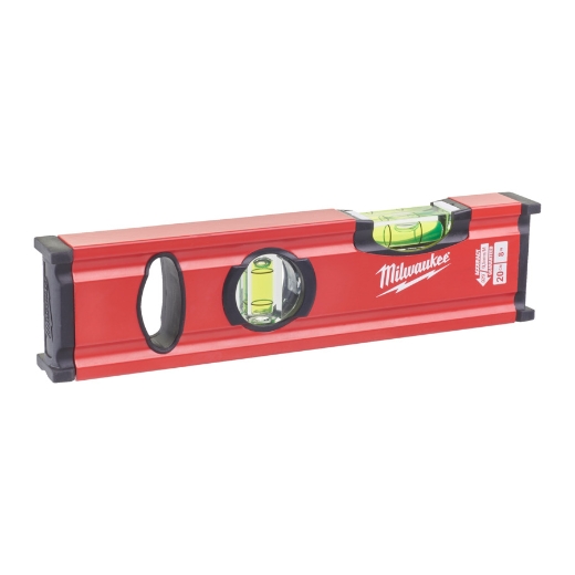 MILWAUKEE 20 cm magnetisch Wasserwaage Slim