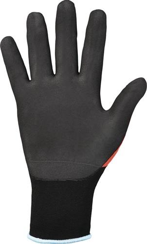STRONGHAND Handschuhe PRECISOR Gr.8 rot/schwarz EN 420,EN 388 PSA II STRONGHAND