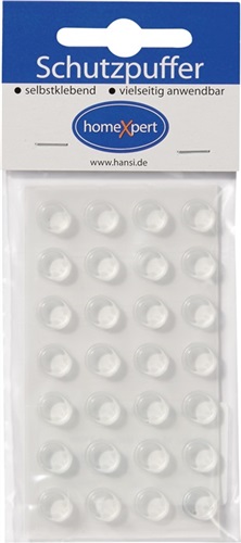 Nordwest Schutzpuffer Clear 10mm Ku.transp.Koni selbstkl.