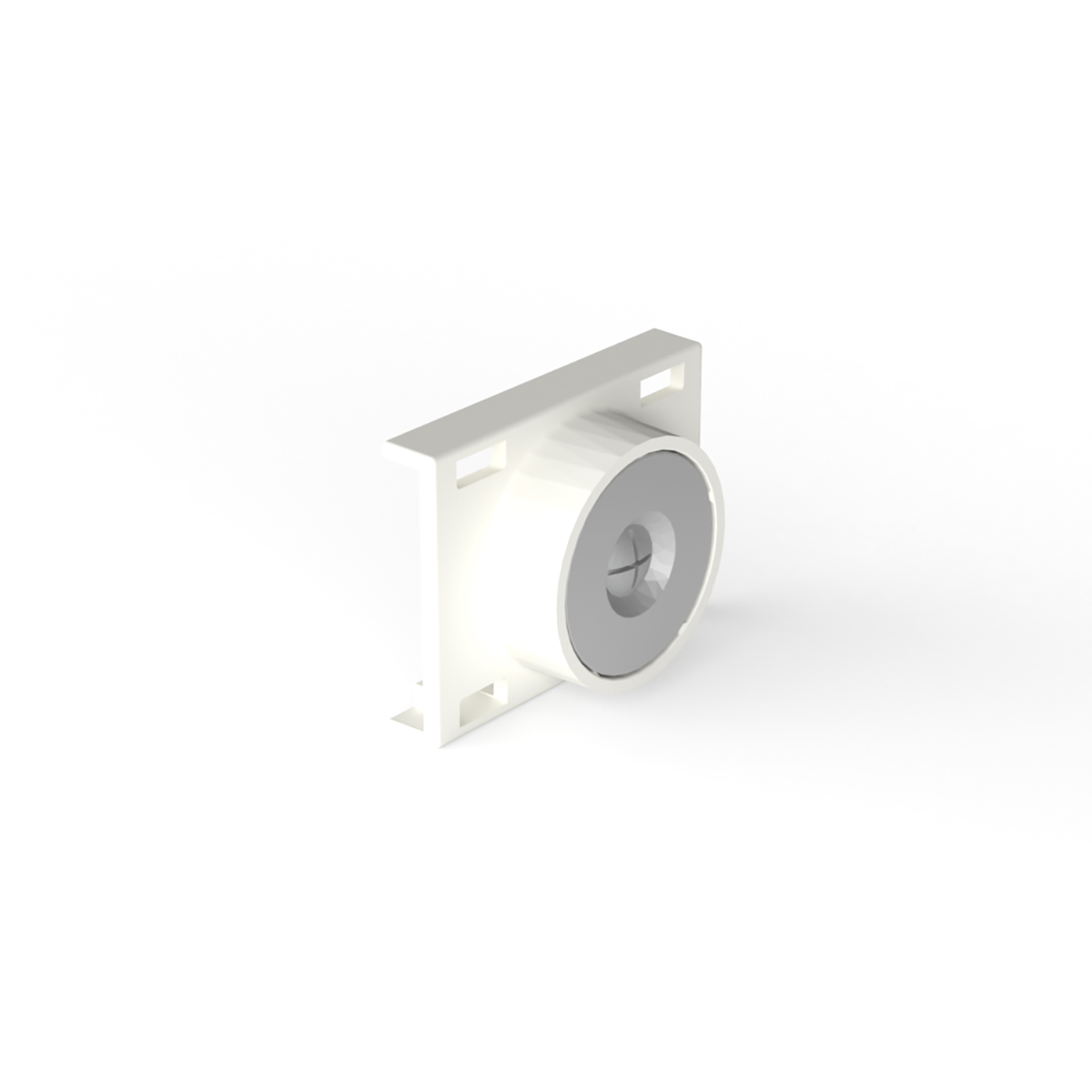 BMB Magnethalter (FLEXIT RE), verkehrsweiß, RAL 9016