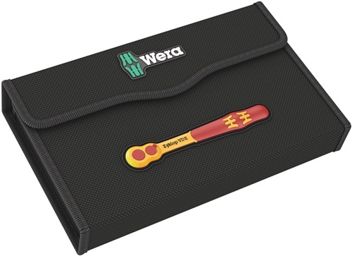 WERA Steckschlüsselsatz 8100 SB VDE 1 Zyklop 17-tlg.3/8 Zoll SW 6-19mm Z.80 6KT WERA WERA Steckschlüsselsatz 8100 SB VDE 1 Zyklop 17-tlg.3/8 Zoll SW 6-19mm Z.80 6KT WERA