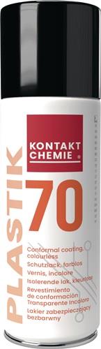 KONTAKT CHEMIE Leiterplattenschutzlack PLASTIK 70 farblos 200 ml Spraydose KONTAKT CHEMIE