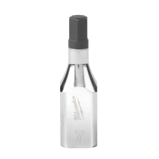 MILWAUKEE Innensechskant Bit-Steckschlüsseleinsatz 3/8" 7 mm