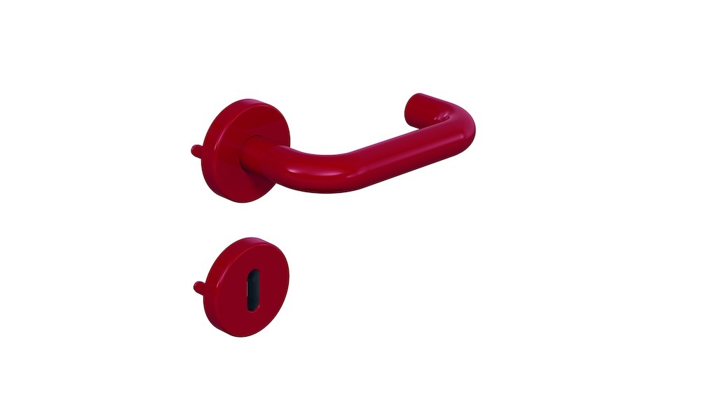 HEWI Drückergarnitur mit Rosetten 111R01.130, VK 8,5 mm, Polyamid, 111R01.130 33