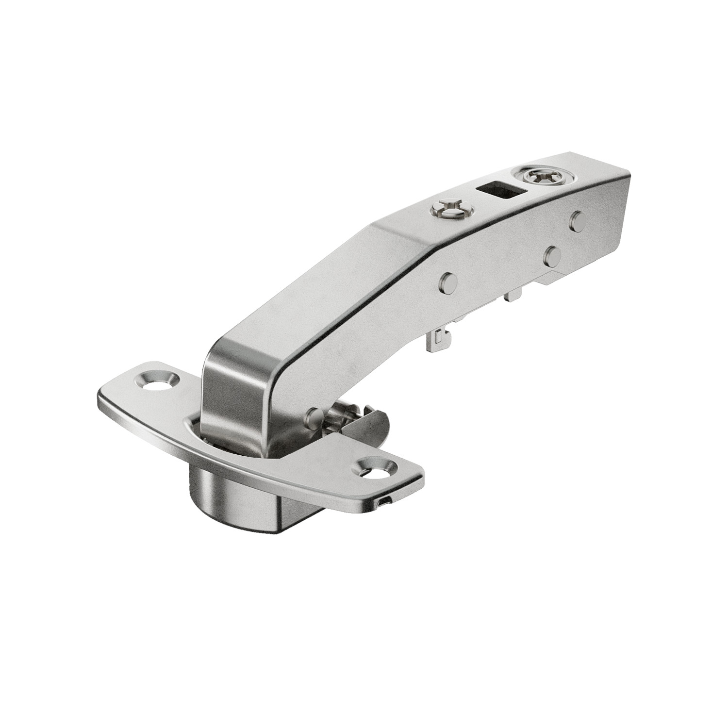 HETTICH Sensys Winkelscharnier W90 ohne Schließautomatik (Sensys 8669 W90), vernickelt, 9088181