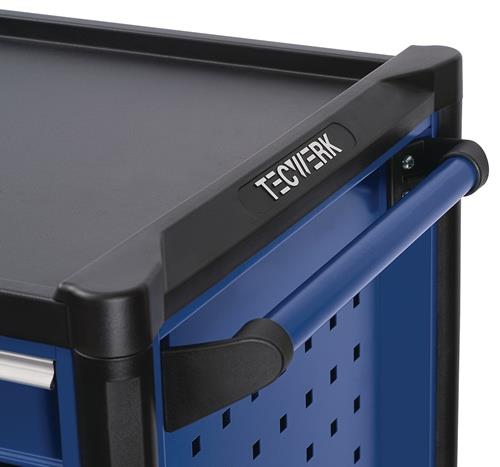 TECWERK Werkzeugwagen TREND 2.0 B745xT475xH950mm 300kg 6Schubl.unbest.Stahlbl.TECWERK