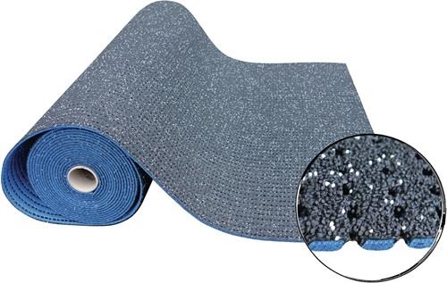 WADO MAROTECH Sicherheits-Bodenbelagsmatte BLACK-CAT Permagrip -BCG- B.0,6m L.1m D.8mm blau