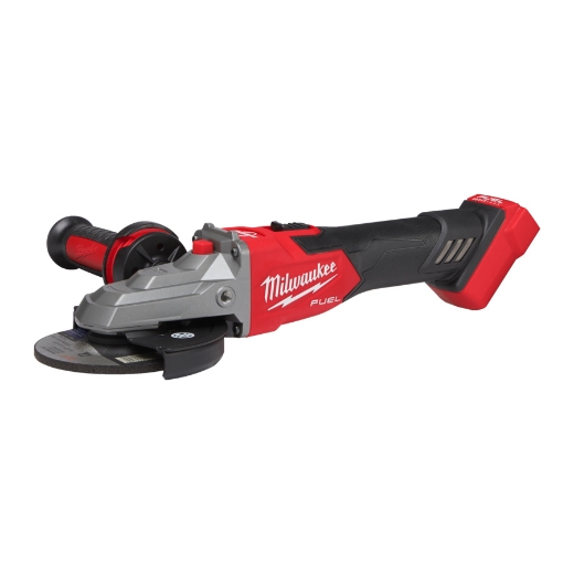 MILWAUKEE M18 FUEL™ AKKU-FLACHKOPF-WINKELSCHLEIFER M. BREMSE M18FSAGF125XB-0X