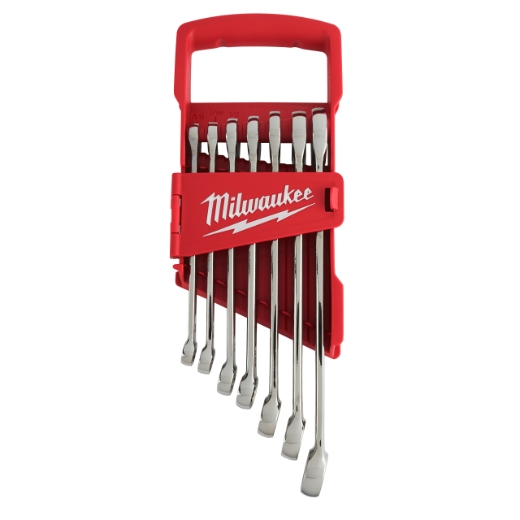 MILWAUKEE 15-teilig metrisch MAX BITE Ringmaulschlüsselsatz