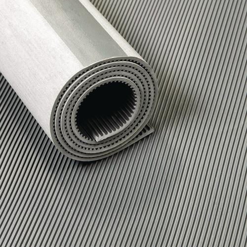 TECWERK Gummiisoliermatte B.1,0m L.10m D.4,5mm grau epdm/sbr o.Gewebeeinlage TECWERK