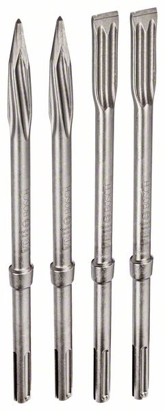 BOSCH Meißel-Set SDS max, 4-teilig, 400 x 25 mm, 400 mm