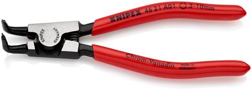 KNIPEX Außensicherungsringzange A 01 f.Wellen D.3-10mm 90Grad gew.pol.L.125mm KNIPEX