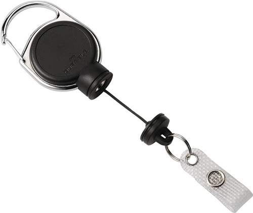 Nordwest Ausweishalter ext.Stark-mit Druckknopfschlaufe Band-L.600mm schwarz DURABLE