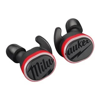 MILWAUKEE USB Bluetooth Gehörschutz inkl. L4B3 RED LITHIUM Akku u. Ladekabel L4RLEPB-301