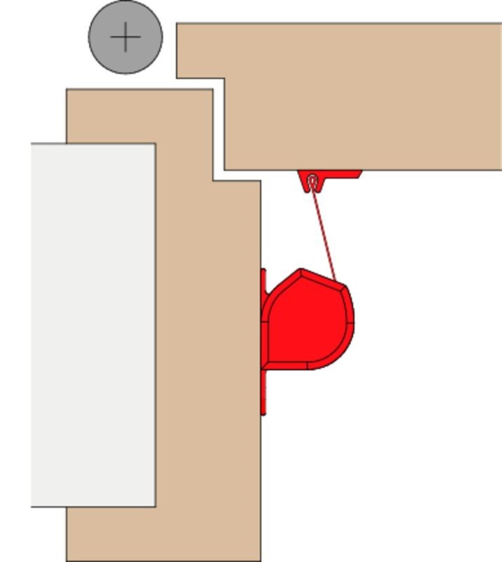 ATHMER Fingerschutz Rollosystem NR-25, 1.925 mm, verkehrsweiß